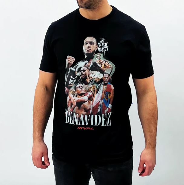 Rival T-Shirt David Benavidez The Mexican Monster, Schwarz