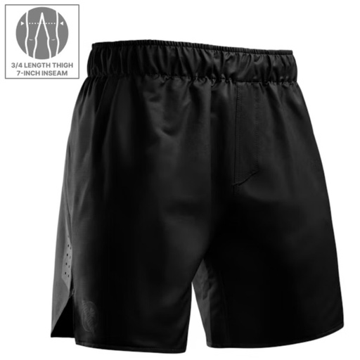 Hayabusa Fight Shorts Core Grappling, Black