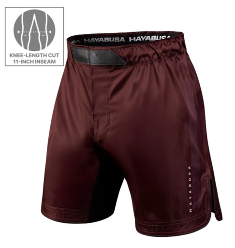 Hayabusa Fight Shorts Core Long, Rot