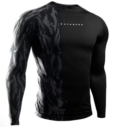 Hayabusa Rash Guard Apex, Schwarz