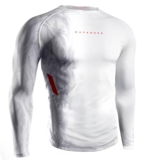 Hayabusa Rash Guard Apex, Weiß