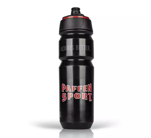 [413901000-S] Paffen Sport Trinkflasche Always Better 750ml, Schwarz