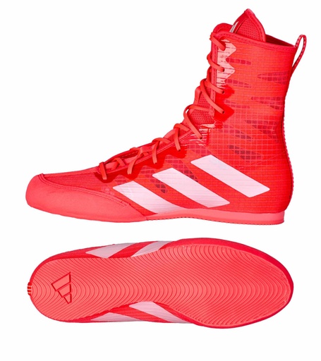 adidas Boxing Shoes Box Hog 4, Red-White