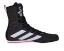 adidas Boxschuhe Box Hog 4, Schwarz-Weiß-Rot