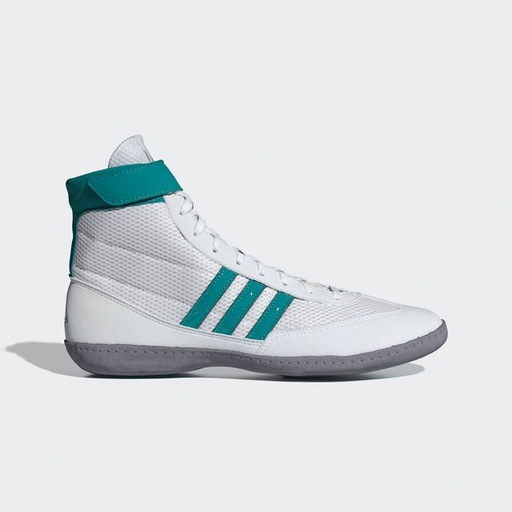 adidas Ringerschuhe Combat Speed 4, Weiß-Grün-Grau