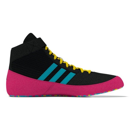 adidas Wrestling Shoes Havoc, Black-Pink-Blue