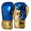 adidas Boxhandschuhe Hybrid 500, Blau-Gold
