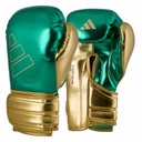 adidas Boxhandschuhe Hybrid 500, Grün-Gold