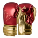 adidas Boxhandschuhe Hybrid 500, Rot-Gold