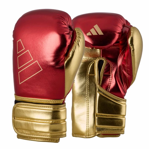 adidas Boxing Gloves Hybrid 500, Red-Gold