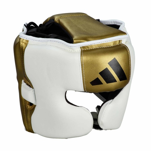 adidas Kopfschutz Cactus Speed Pro, Weiß-Gold