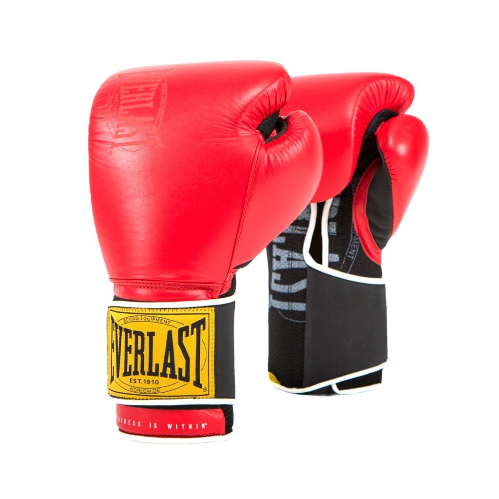 Everlast Boxing Gloves 1910 Classic, Red