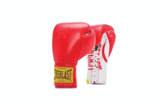Everlast Boxhandschuhe 1910 Sparring mit Schnürung, Rot