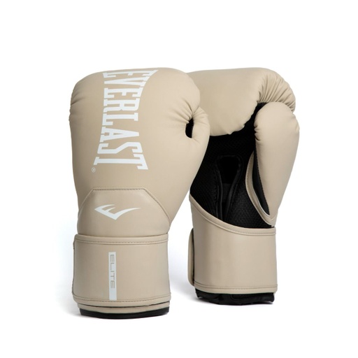Everlast Boxing Gloves Elite 2, Sand-White