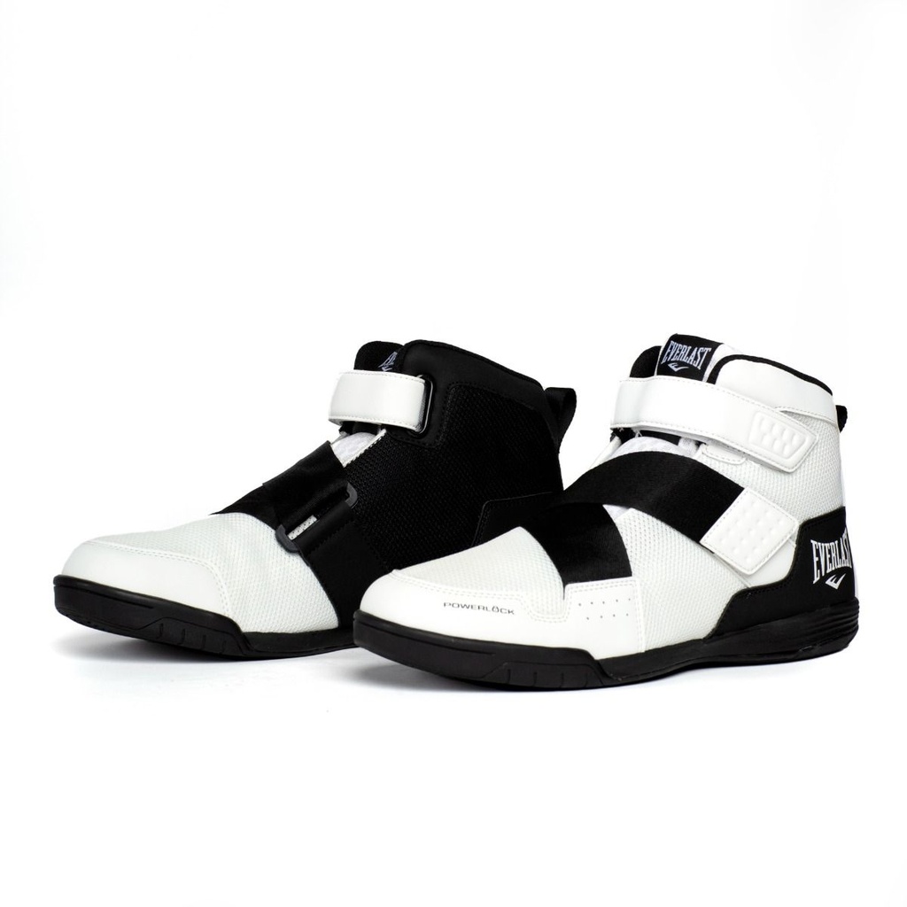 Everlast Boxing Shoes X-Trainer Powerlock, White-Black