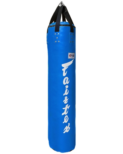 [HB150-UNGEF-B] Fairtex Heavy Bag Banana HB150 150x35cm Unfilled, Blue