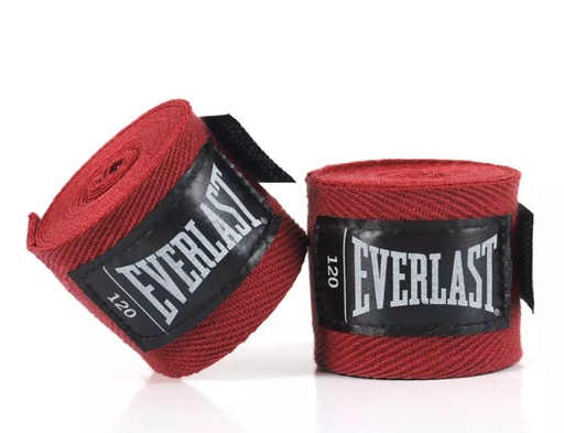 [P00003246-R] Everlast Boxbandagen Core 3m Unelastisch, Rot