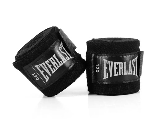 [P00003243-S] Everlast Boxbandagen Core 3m Unelastisch, Schwarz