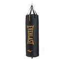 Everlast Boxsack Elite 120x35cm, 30kg, Schwarz-Gold