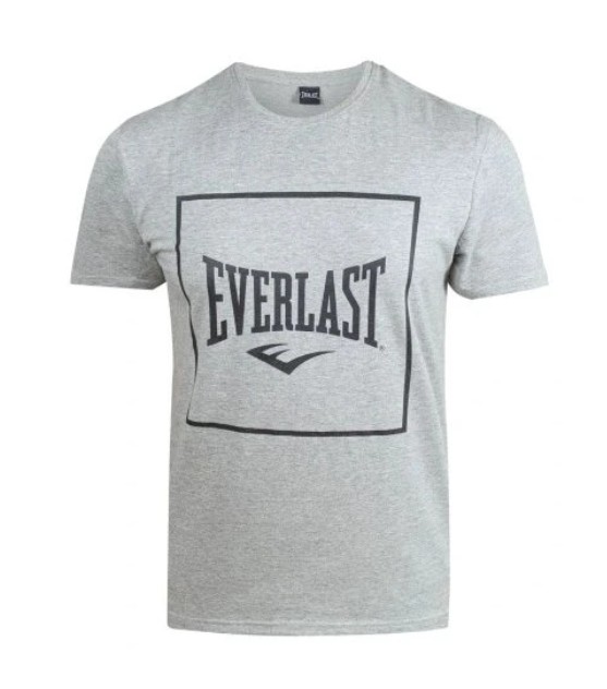 Everlast T-Shirt Square-Logo, Grau