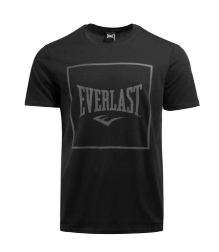 SALE 341 Everlast T-Shirt Square-Logo, Schwarz