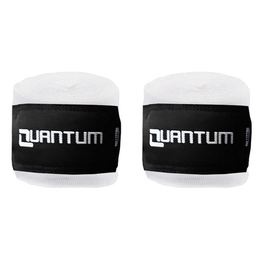 [QHW1-W-5-5] Quantum Hand Wraps 5.5m Semi-Elastic, White