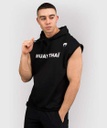 Venum Hoodie Muay Thai VT Ärmellos, Schwarz