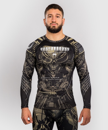 Venum Rash Guard Invader, Schwarz