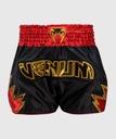Venum Muay Thai Shorts Inferno, Schwarz-Rot-Gold