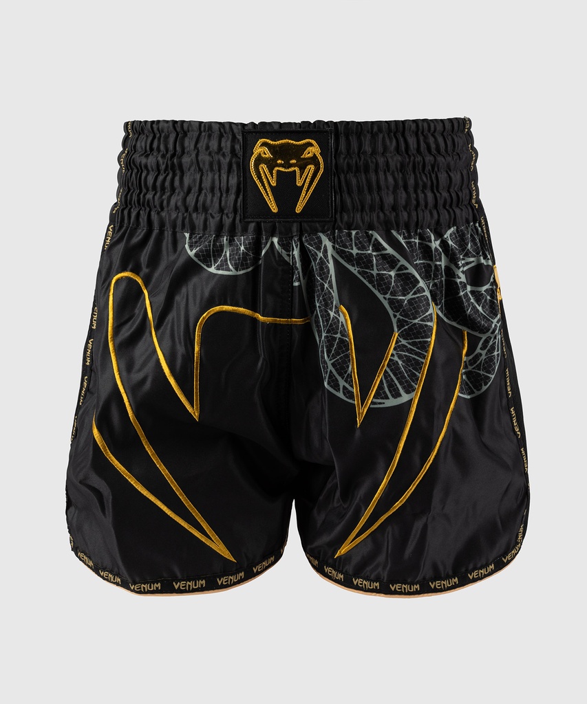 Venum Muay Thai Shorts Serpenti, Black