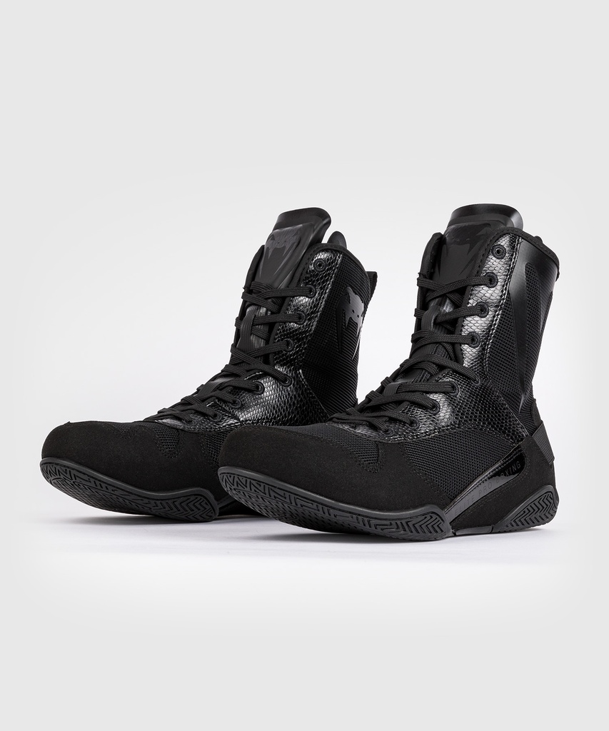 Venum Boxschuhe Elite, Schwarz