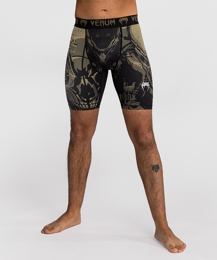 Venum Compression Shorts Invader, Schwarz