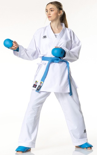 Tokaido Karate Anzug Kumite Master RAW WKF 3,5oz, Weiß