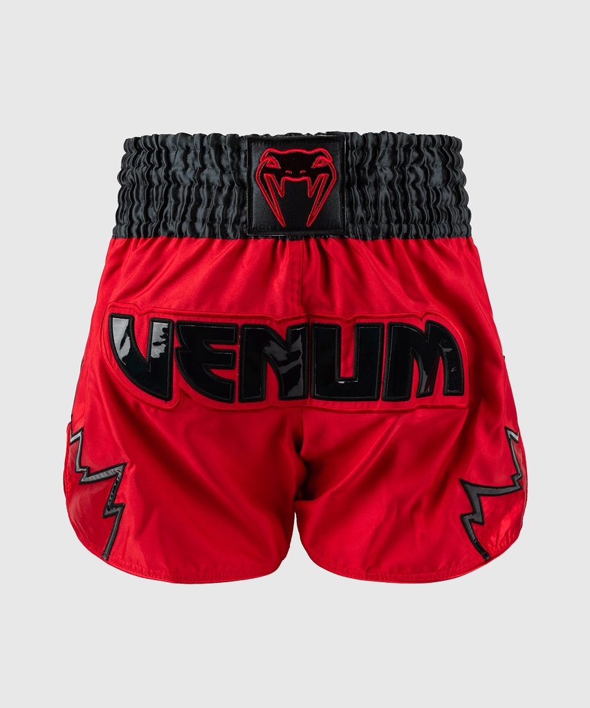 Venum Muay Thai Shorts Inferno, Rot-Schwarz