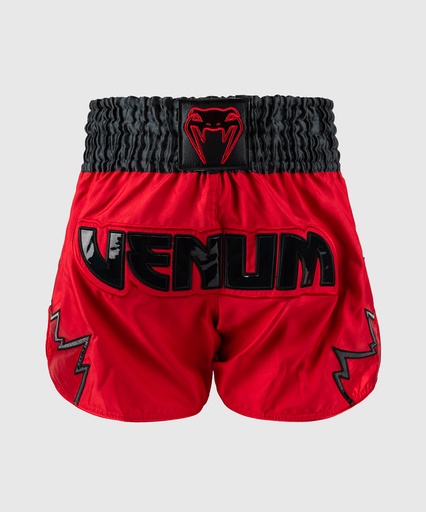 Venum Muay Thai Shorts Inferno, Red-Black
