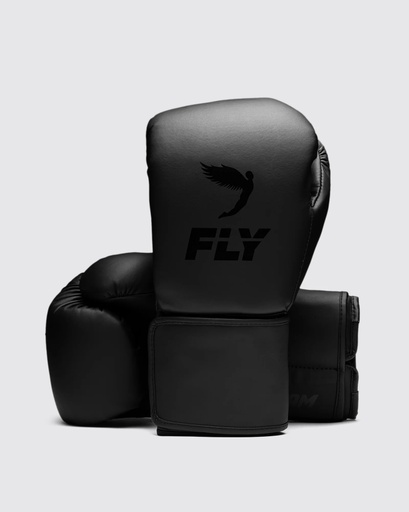 Fly Boxhandschuhe Superloop Team, Schwarz-Schwarz