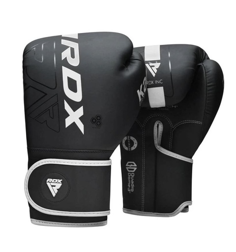 RDX Boxing Gloves F6 Kara, Black-White
