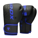RDX Boxing Gloves F6 Kara Kids, Black-Blue