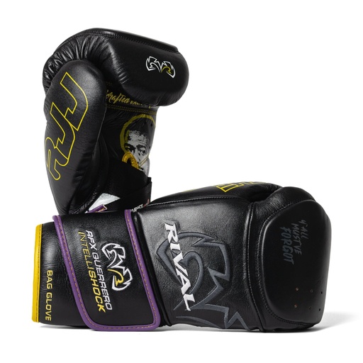 Rival Bag Gloves RFX-Guerrero Intelli-Shock RJJ Edition, Black
