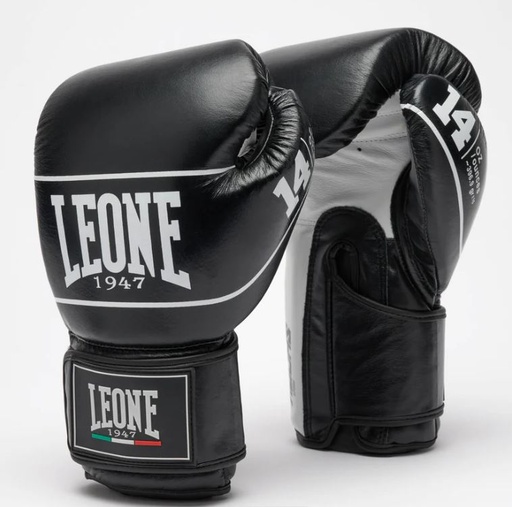 Leone Boxhandschuhe Shock Pro, Schwarz