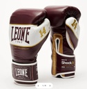 Leone Boxing Gloves Shock X, Burgundy Red
