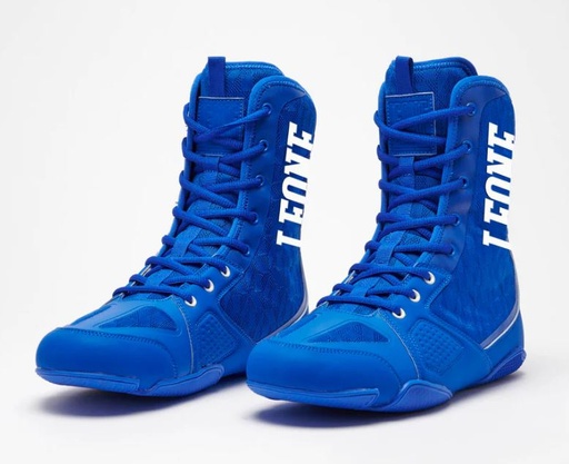Leone Boxing Shoes Professional, Blue