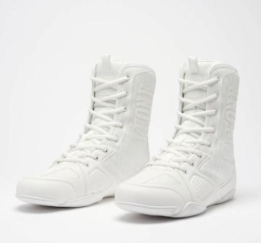 Leone Boxing Shoes Professional, White