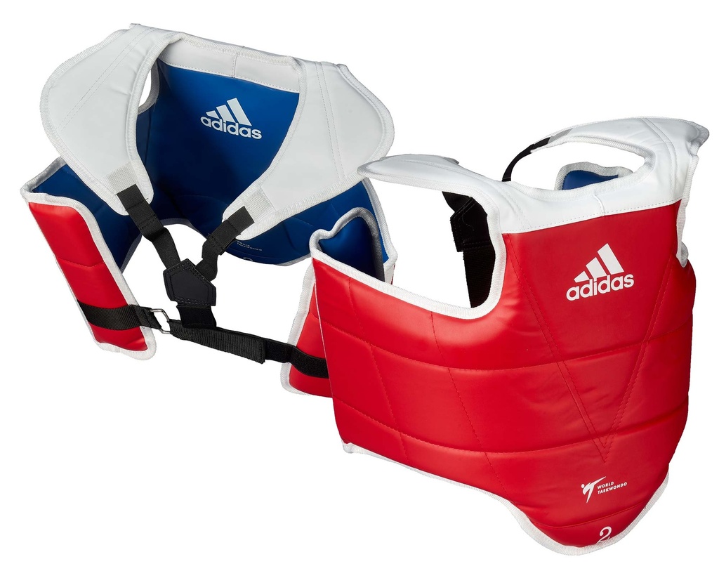 adidas Body Protector Taekwondo Youth WT, Blue-Red