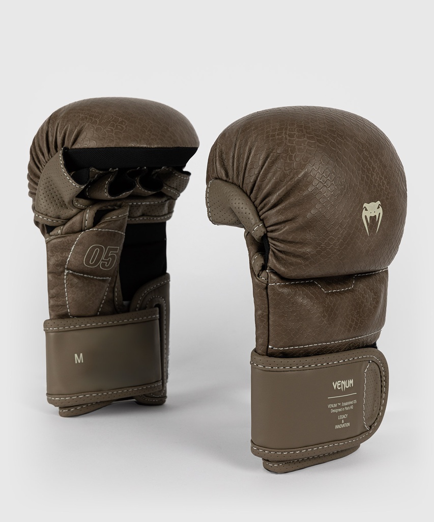 Venum MMA Gloves Sparring Impact Evo Scales, Brown