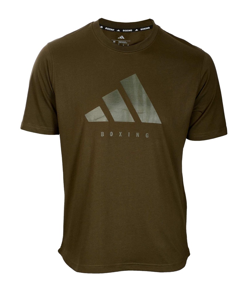 adidas T-Shirt Boxing Community Graphic, Olivgrün