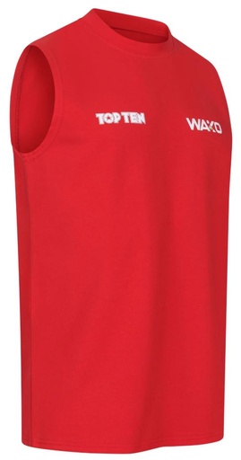 Top Ten Tank Top WAKO Kick Light Basic, Rot