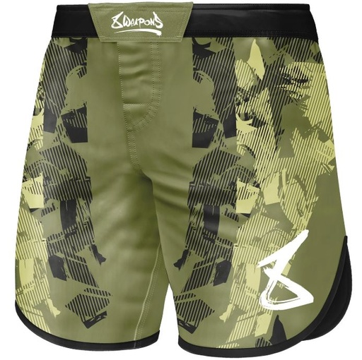 8Weapons Fight Shorts Hit 2.0, Olive Green