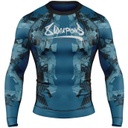 8Weapons Rash Guard Hit 2.0, Blau