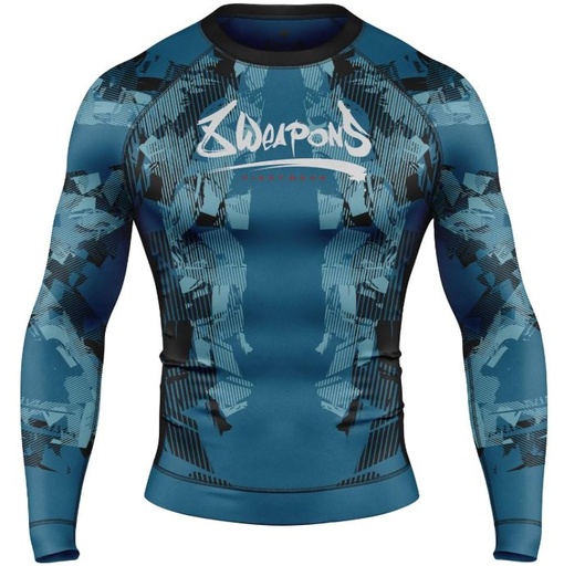 8Weapons Rash Guard Hit 2.0, Blue